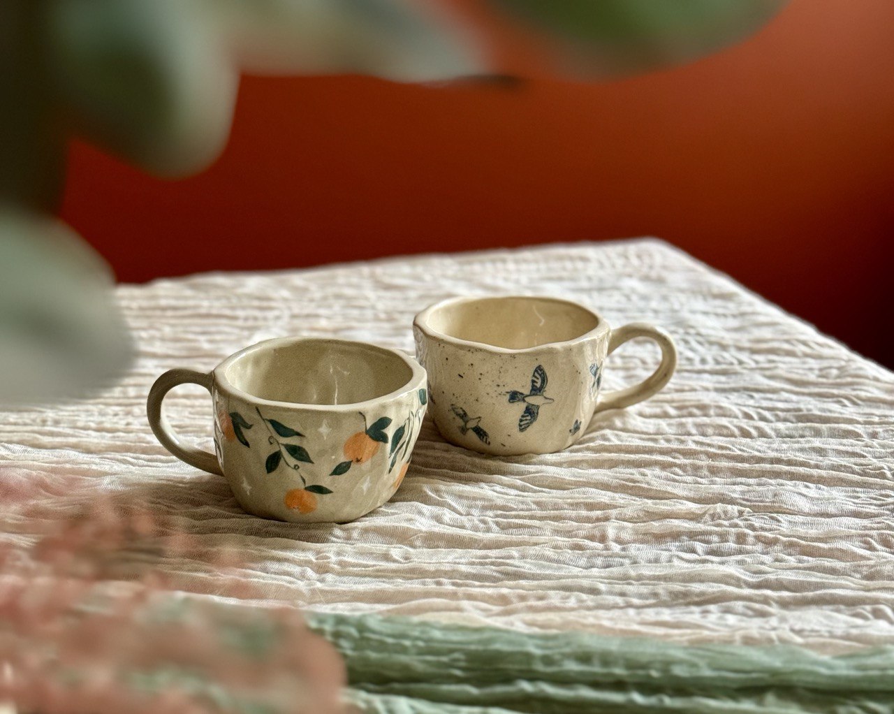 Наивная кружка (лепка+роспись) 13+ фото 3