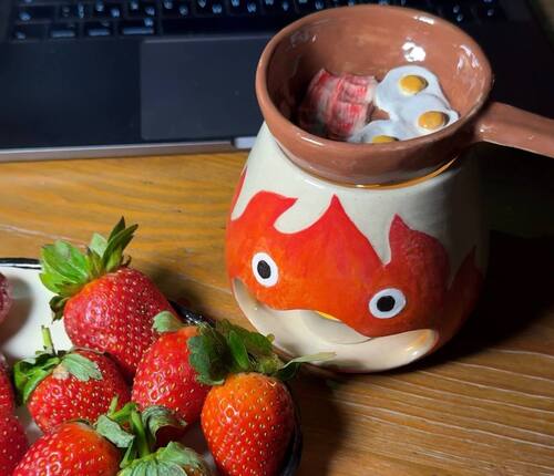 Подсвечник Кальцифер (круг+лепка) 13+ фото 5