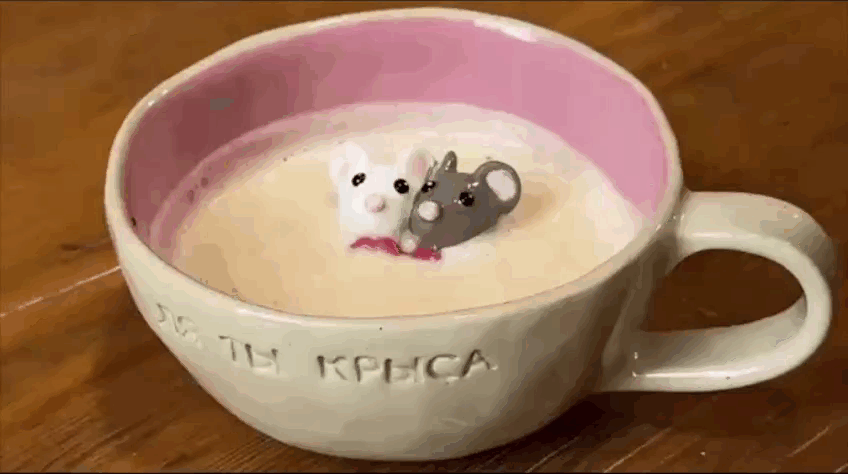 Кружка-сюрприз (лепка+🎨) 13+ фото 1